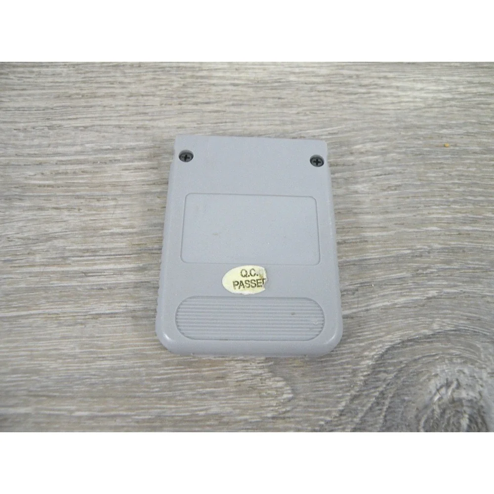 Nyko Memory Card for Original Sony PlayStation PS1 PSX Console Gray